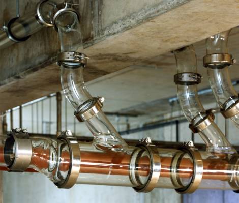 glass piping